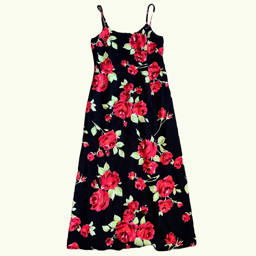 Floral maxi dress